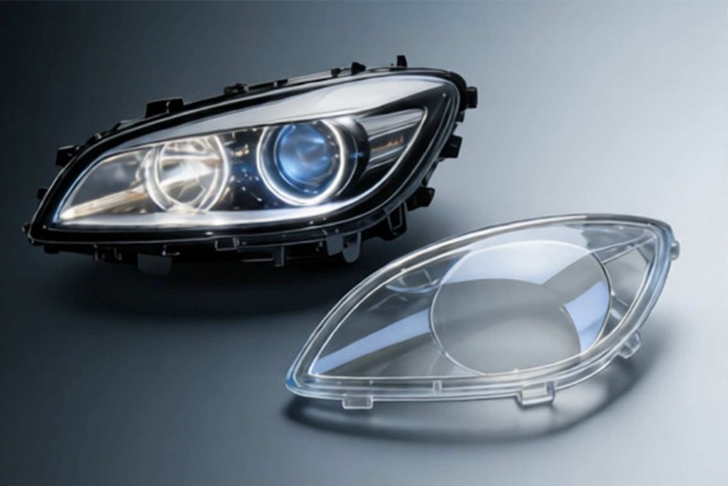 Automotive Headlamp Lens Mold Part
