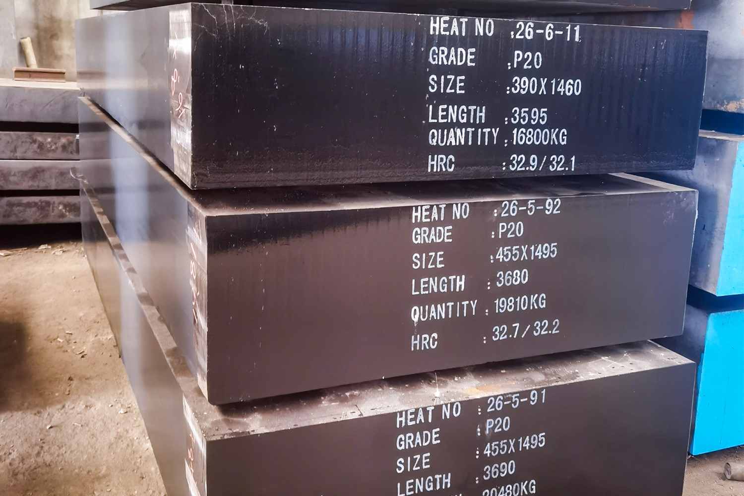 P20 tool steels